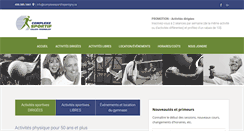 Desktop Screenshot of gymrepentigny.ca